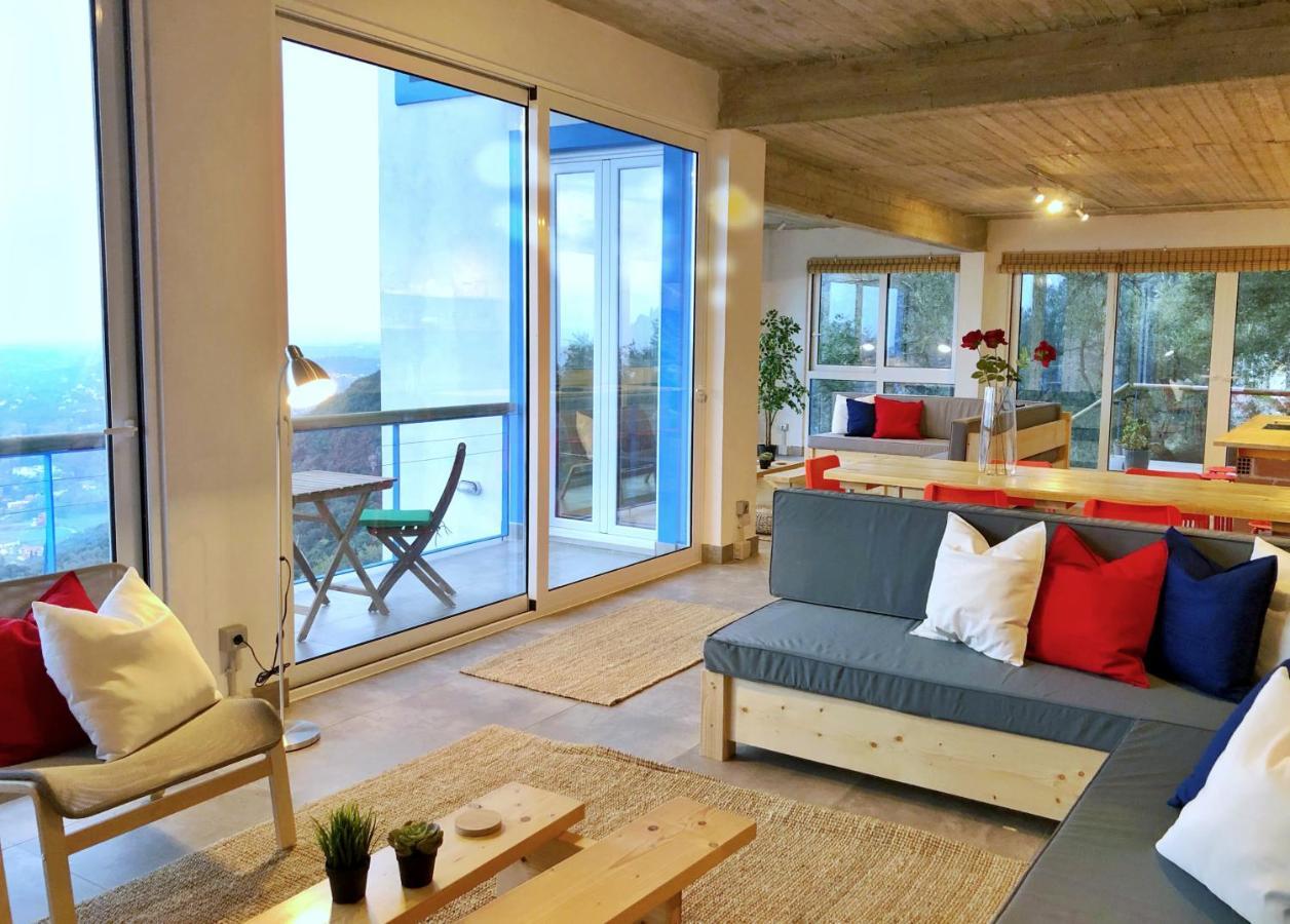 House Sienna Of Villa Intaba Best Views Corfiot Riviera Corfu Island Greece Contemporary Design Pool With Spectacular Sea Views Close To Ipsos Beach Pyrgi  Экстерьер фото