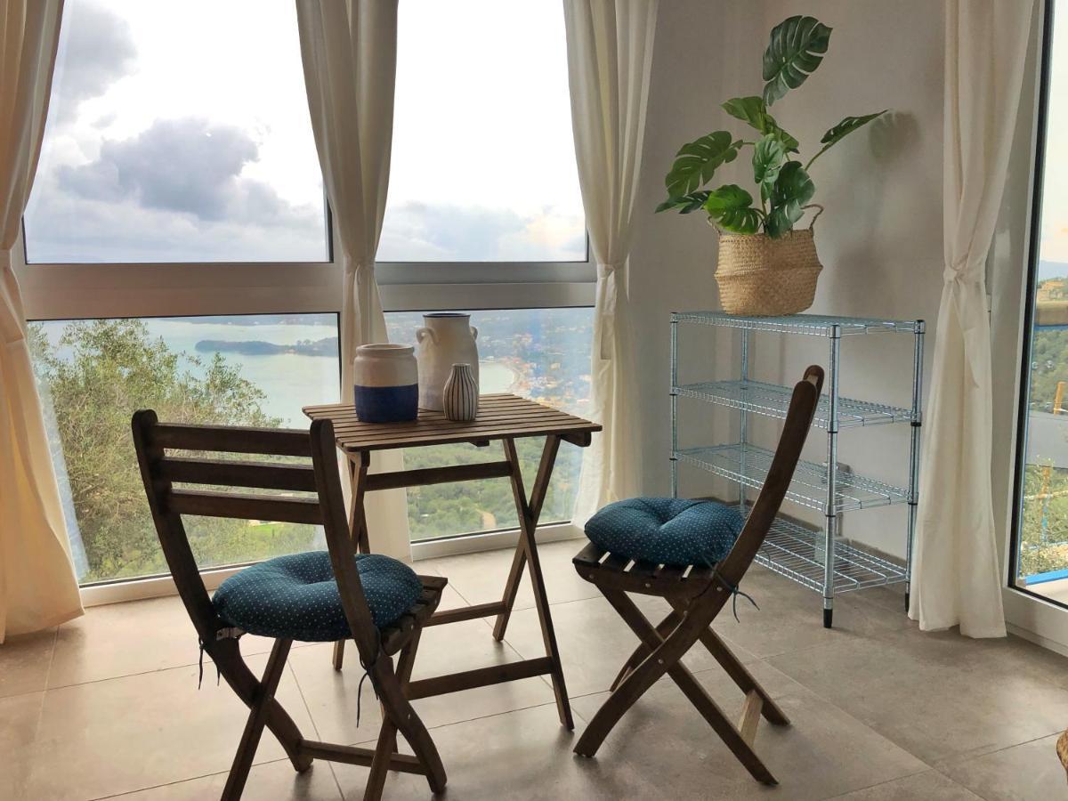 House Sienna Of Villa Intaba Best Views Corfiot Riviera Corfu Island Greece Contemporary Design Pool With Spectacular Sea Views Close To Ipsos Beach Pyrgi  Экстерьер фото